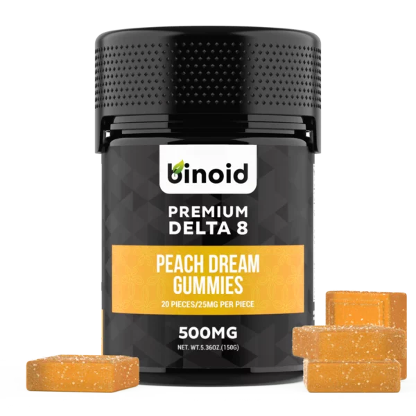 Delta 8 THC Gummies Peach Dream Best Online Coupon Discount 1200x