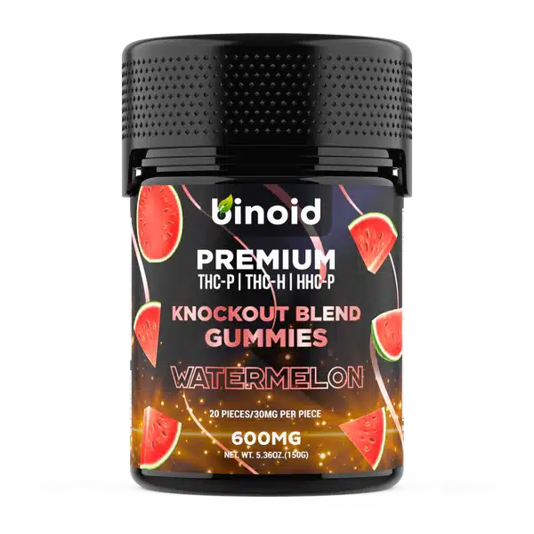 binoid knockout blend gummies 600 mg