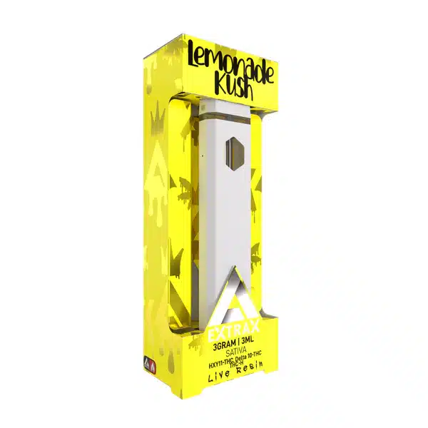 delta extrax 11 hxy thc disposable vape 3 gram lemondae crush