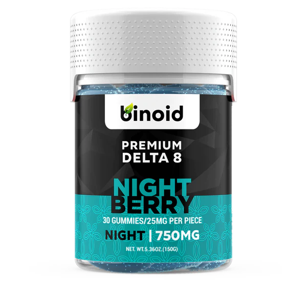 Delta 8 Thc Gummies Limited Edition Night Berry