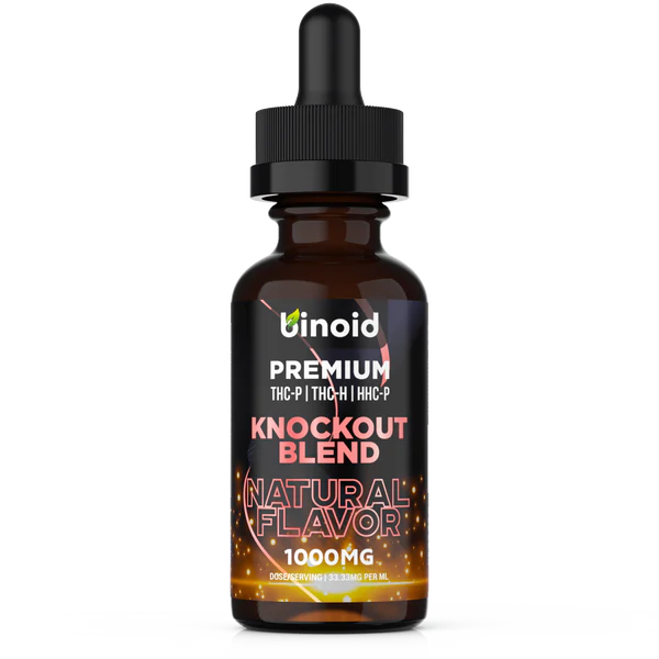 Knockout Blend Tincture 1000mg Front