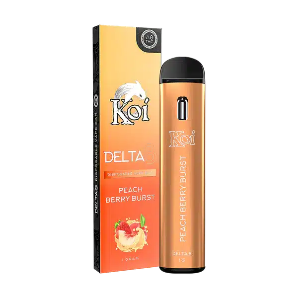 Koi Delta 8 THC Rechargeables Peach Berry Burst