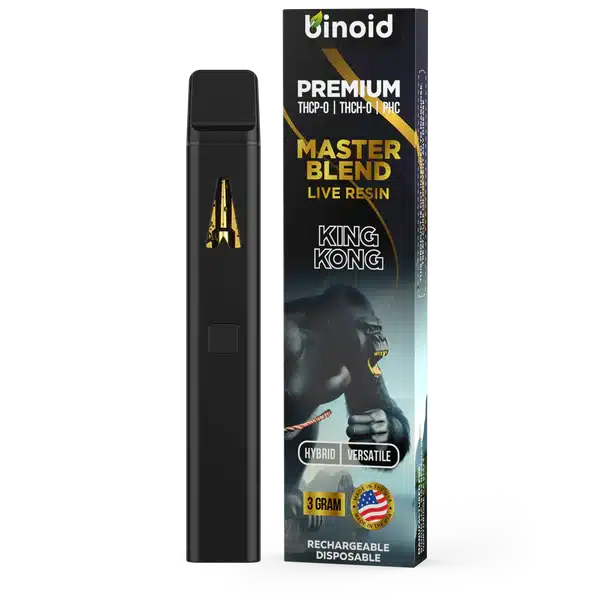 Master Blend Live Resin Disposable 3 Gram King Kong